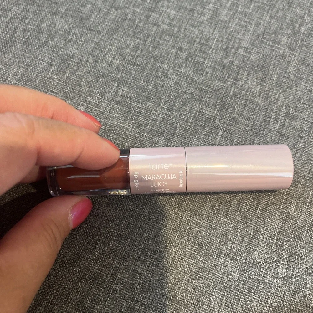 NEW Tarte Maracuja Juicy Lip Sculptor Lipstick & Gloss Color: Honey Suckle